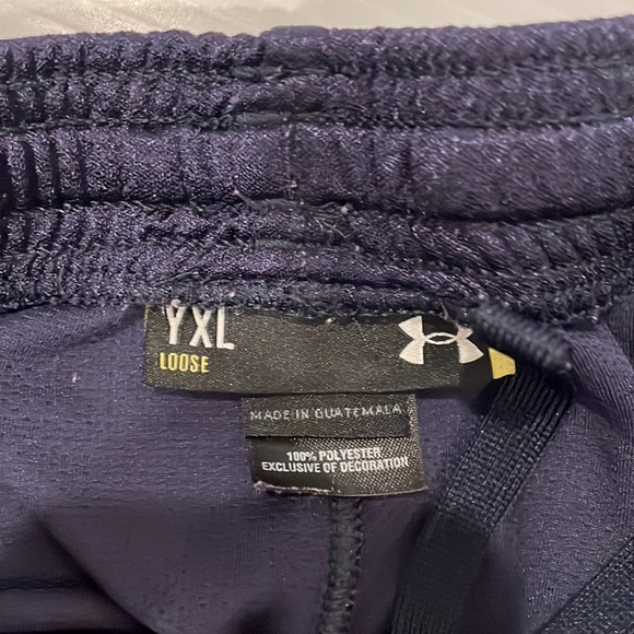 Boys Youth Under Armour loose fit drawstring Athletic Shorts size YXL - Picture 6 of 9